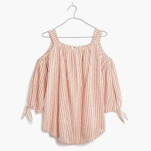 Madewell cold shoulder top